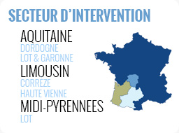 Secteur d'intervention ATV